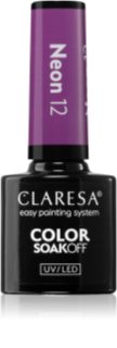 Claresa SoakOff UV/LED Color Neon гел лак за нокти