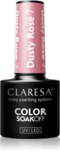 Claresa SoakOff UV/LED Color Dusty Rose Gel Nagellak