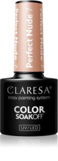 Claresa SoakOff UV/LED Color Perfect Nude géles körömlakk árnyalat 7 5 g