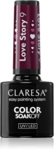 Claresa SoakOff UV/LED Color Love Story géles körömlakk árnyalat 9 5 g
