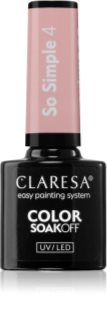 Claresa SoakOff UV/LED Color So Simple Gel-nagellack