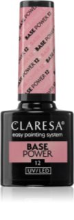 Claresa UV/LED Base Power podkladový lak pro gelové nehty odstín 12 5 g