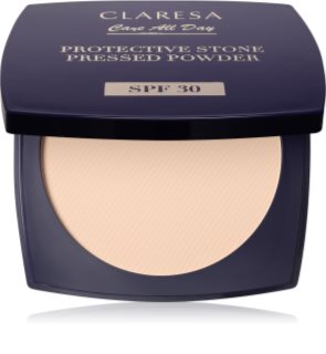 Claresa Care All Day Protective Stone Pressed Powder poudre fixante SPF 30 10 g