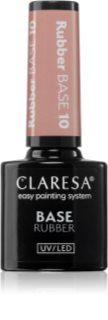 Claresa UV/LED Base Rubber baza do paznokci hybrydowych odcień 10 5 g