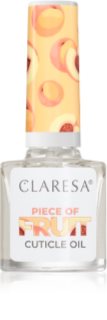 Claresa Cuticle Oil oil for nail cuticles with aroma Peach 5 ml