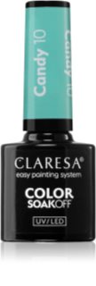Claresa SoakOff UV/LED Color Candy geelikynsilakka