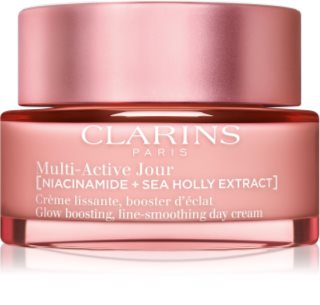 Clarins Multi-Active Day Cream All Skin Types vyhlazující a rozjasňující krém pro všechny typy pleti 50 ml