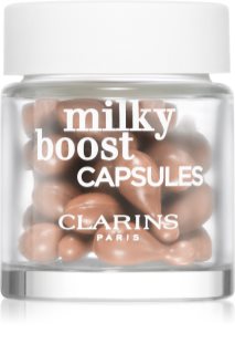 Clarins Milky Boost Capsules rozjasňujúci make-up kapsuly