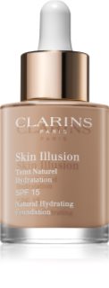 Clarins Skin Illusion Natural Hydrating Foundation rozjasňující hydratační make-up SPF 15