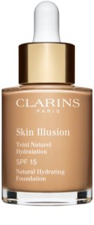 Clarins Skin Illusion Natural Hydrating Foundation rozświetlający podkład nawilżający SPF 15