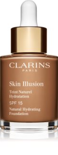 Clarins Skin Illusion Natural Hydrating Foundation rozjasňující hydratační make-up SPF 15