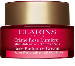 Clarins Rose Radiance Cream Super Restorative crème de jour rénovatrice anti-rides 50 ml