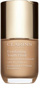 Clarins Everlasting Youth Fluid Foundation élénkítő make-up SPF 15 árnyalat 111 Toffe 30 ml
