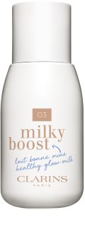 Clarins Milky Boost тониращ лосион да уеднакви цвета на кожата