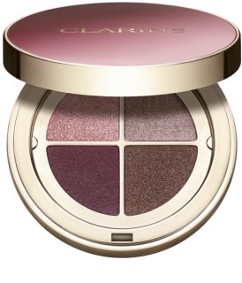 Clarins Ombre 4 Colour Eye Palette szemhéjfesték paletta a hosszan tartó hatásért árnyalat 02 - Rosewood Gradation 4,2 g