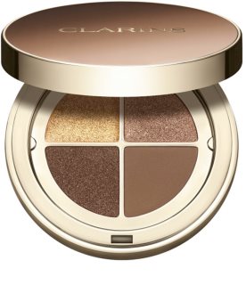 Clarins Ombre 4 Colour Eye Palette palette de fards à paupières pour un effet longue tenue teinte 04 - Brown Sugar Gradation 4.2 g
