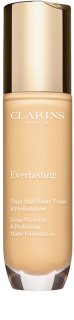 Clarins Everlasting Foundation tartós alapozó matt hatással árnyalat 100.5W - Cream 30 ml