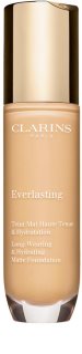 Clarins Everlasting Foundation Langaanhoudende Make-up met Matterend Effect