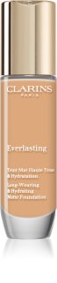 Clarins Everlasting Foundation tartós alapozó matt hatással
