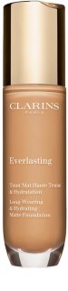 Clarins Everlasting Foundation tartós alapozó matt hatással árnyalat 111N - Auburn 30 ml