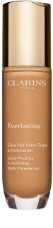 Clarins Everlasting Foundation tartós alapozó matt hatással