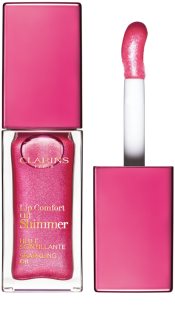 Clarins Lip Comfort Oil Shimmer huile à lèvres teinte 05 - Pretty In Pink 7 ml