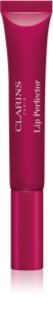 Clarins Lip Perfector Shimmer ajakfény hidratáló hatással árnyalat 08 Plum Shimmer 12 ml