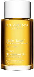 Clarins Relax Body Treatment Oil nyugtató és regeneráló olaj minden bőrtípusra 100 ml
