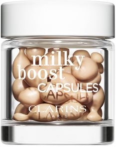 Clarins Milky Boost Capsules fond de teint illuminateur capsules