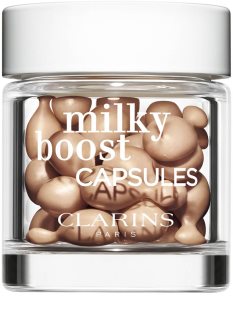 Clarins Milky Boost Capsules озаряващ фон дьо тен капсули цвят 05 30x0.2 мл.