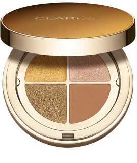 Clarins Ombre 4 Colour Eye Palette palette de fards à paupières pour un effet longue tenue teinte 07 Bronze Gradation 4.2 g