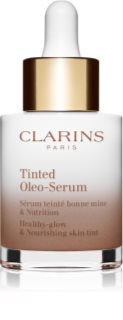 Clarins Tinted Oleo-Serum olajos szérum egységesíti a bőrszín tónusait árnyalat 08 30 ml