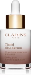 Clarins Tinted Oleo-Serum olajos szérum egységesíti a bőrszín tónusait árnyalat 09 30 ml