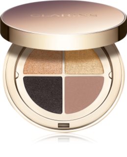 Clarins Ombre 4 Colour Eye Palette paletă cu farduri de ochi pentru un efect de lunga durata culoare 08 - Amber Gradation 4.2 g