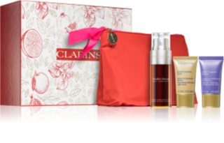 Clarins Double Serum & Nutri-Lumière Collection подаръчен комплект за зряла кожа