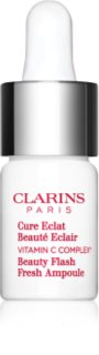 Clarins Beauty Flash Fresh Ampoule sérum illuminateur à la vitamine C 8 ml
