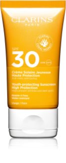 Clarins Youth-Protecting Sunscreen High Protection krem do opalania twarzy SPF 30 50 ml