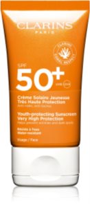 Clarins Sun Care Youth-Protecting Sunscreen krem do opalania twarzy SPF 50+ 50 ml