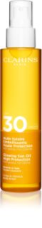 Clarins Sun Care Glowing Oil dry oil for hair and body SPF 30 150 ml