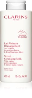 Clarins Cleansing Velvet Cleansing Milk delikatne mleczko oczyszczające do wszystkich rodzajów skóry 400 ml