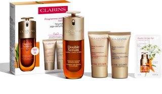 Clarins Double Serum & Nutri-Lumière Collection Kinkekomplekt küpsele nahale