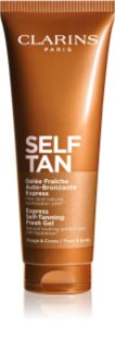 Clarins Self Tan Express Self-Tanning Fresh Gel gel autobronzeador com efeito hidratante 125 ml