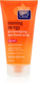 Clean & Clear Morning Energy povzbuzující peeling na obličej 150 ml