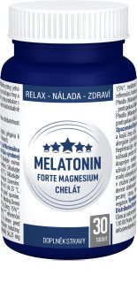 Clinical Melatonin Forte Magnesium chelát tablety pro podporu zdraví nervové soustavy