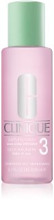 Clinique 3 Steps Clarifying Lotion 3 tonikum pro mastnou a smíšenou pleť