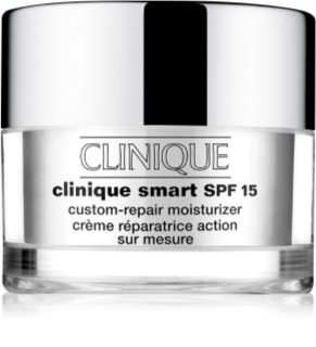Clinique Clinique Smart™ SPF 15 Custom-Repair Moisturizer crema de zi hidratanta anti-rid pentru ten gras SPF 15 50 ml