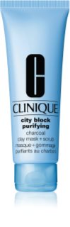 Clinique City Block™ Purifying Charcoal Clay Mask + Scrub maska głęboko oczyszczająca 100 ml