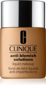Clinique Anti-Blemish Solutions™ Liquid Makeup fedő hatású alapozó az aknéra hajlamos zsíros bőrre árnyalat CN 40 Cream Chamois 30 ml