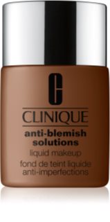 Clinique Anti-Blemish Solutions™ Liquid Makeup fond de teint couvrant pour peaux grasses sujettes à l'acné teinte WN 125 Mahogany 30 ml