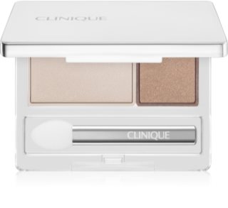 Clinique All About Shadow™ Duo Duo Oogschaduw Tint Ivory Bisque/Bronze Satin - Shimmer 1,7 g